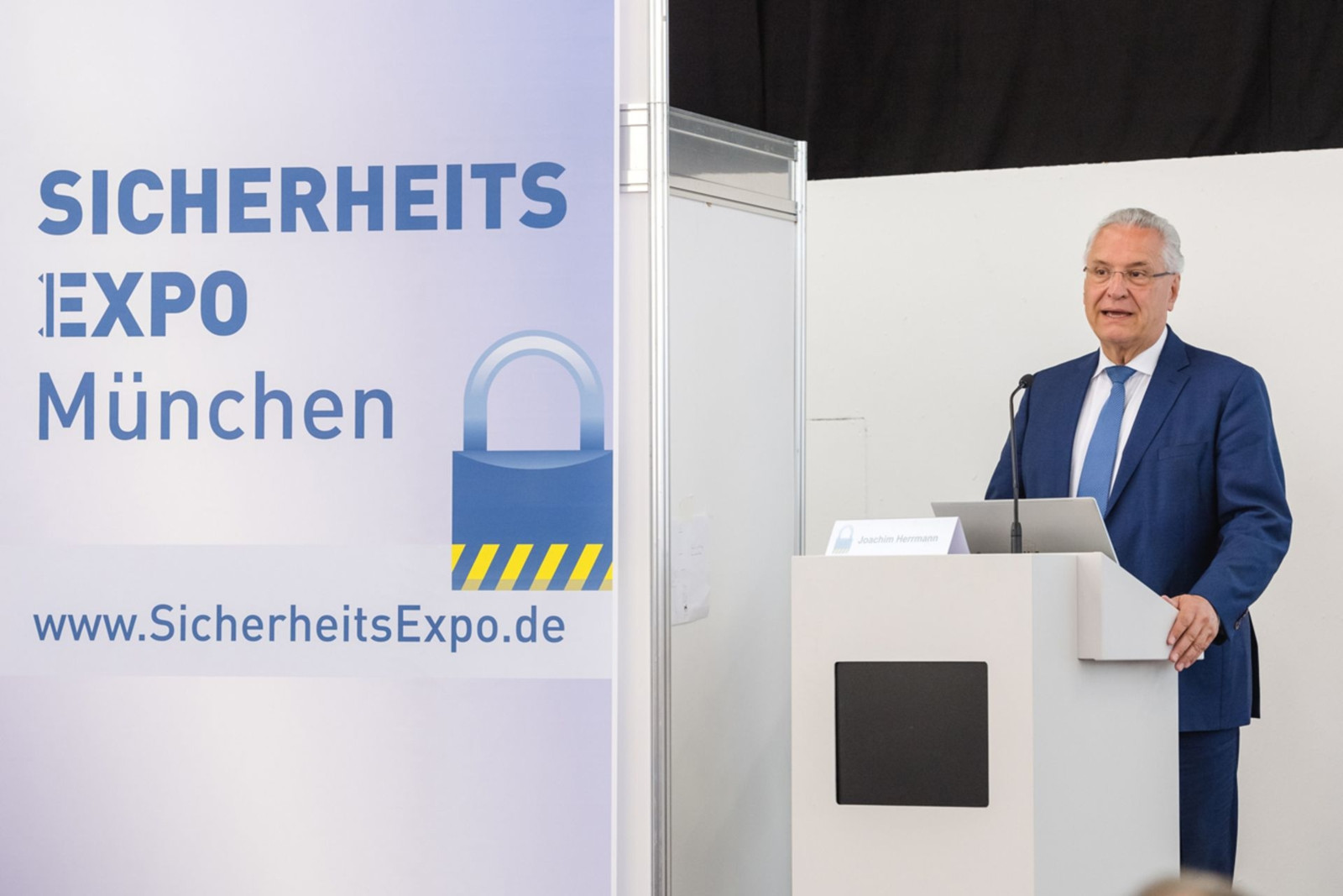 Bayerns Innenminister Joachim Herrmann ist wieder Schirmherr der Sicherheitsexpo und wird die Messe eröffnen.